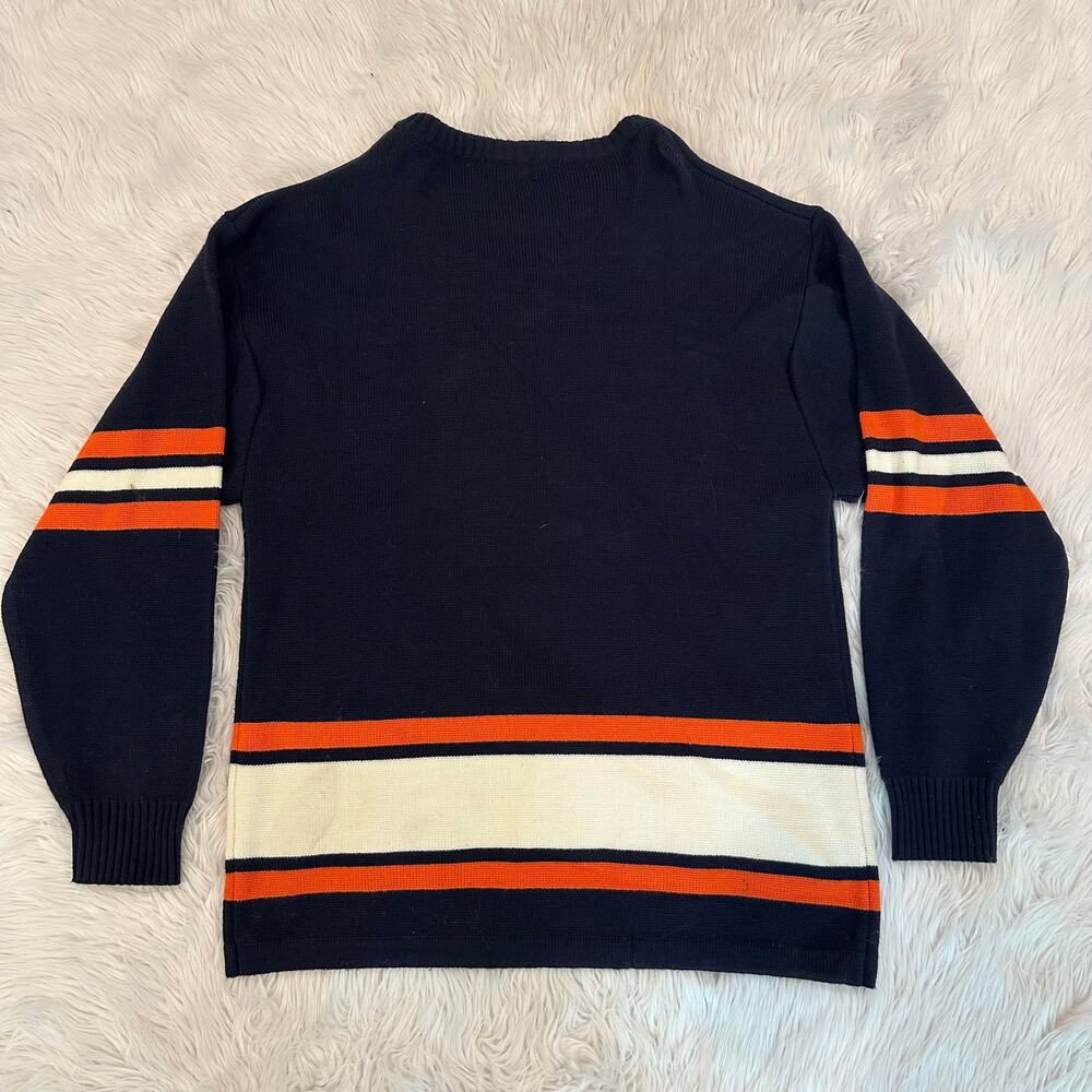 Budabean Vintage 90’s Men’s Jersey Sweater Athletic Chunky Crew Neck Pullover - Picture 5 of 11